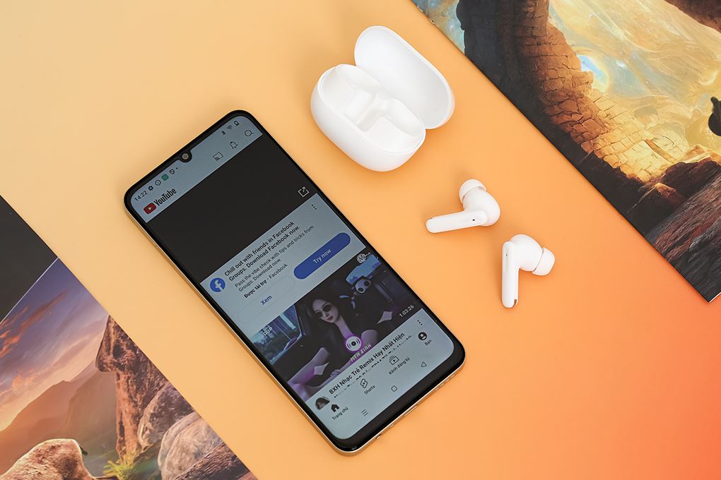 Tai nghe Bluetooth True Wireless AVA+ FreeGo PT52 Màu Trắng