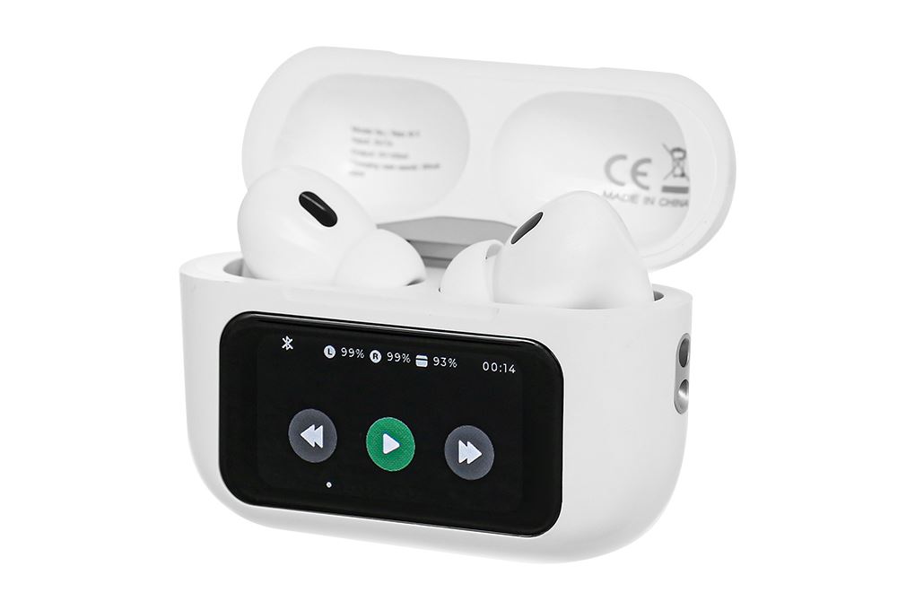 Tai nghe Bluetooth True Wireless Rezo Air 5 Deluxe ANC Màu Trắng