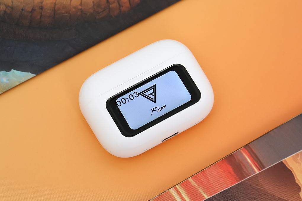 Tai nghe Bluetooth True Wireless Rezo Air 5 Deluxe ANC Màu Trắng