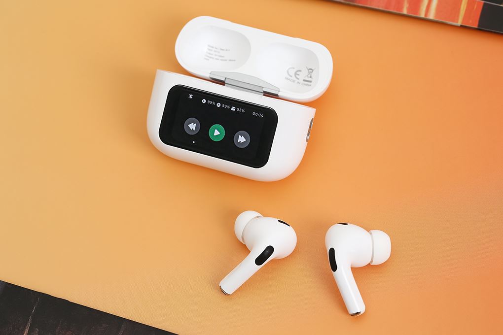 Tai nghe Bluetooth True Wireless Rezo Air 5 Deluxe ANC Màu Trắng