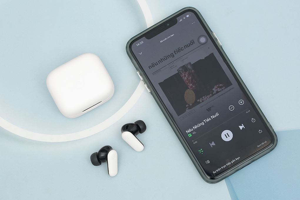 Tai nghe Bluetooth True Wireless soundcore R50i NC A3959 Màu Trắng