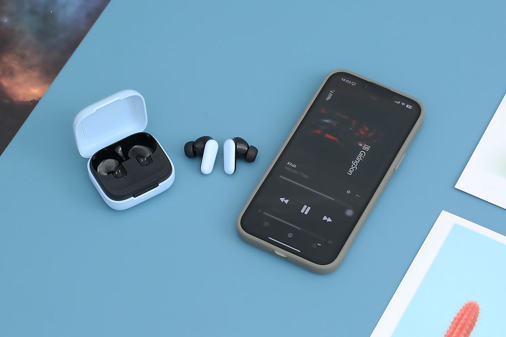 Tai nghe Bluetooth True Wireless soundcore R50i NC A3959 Màu Xanh Dương