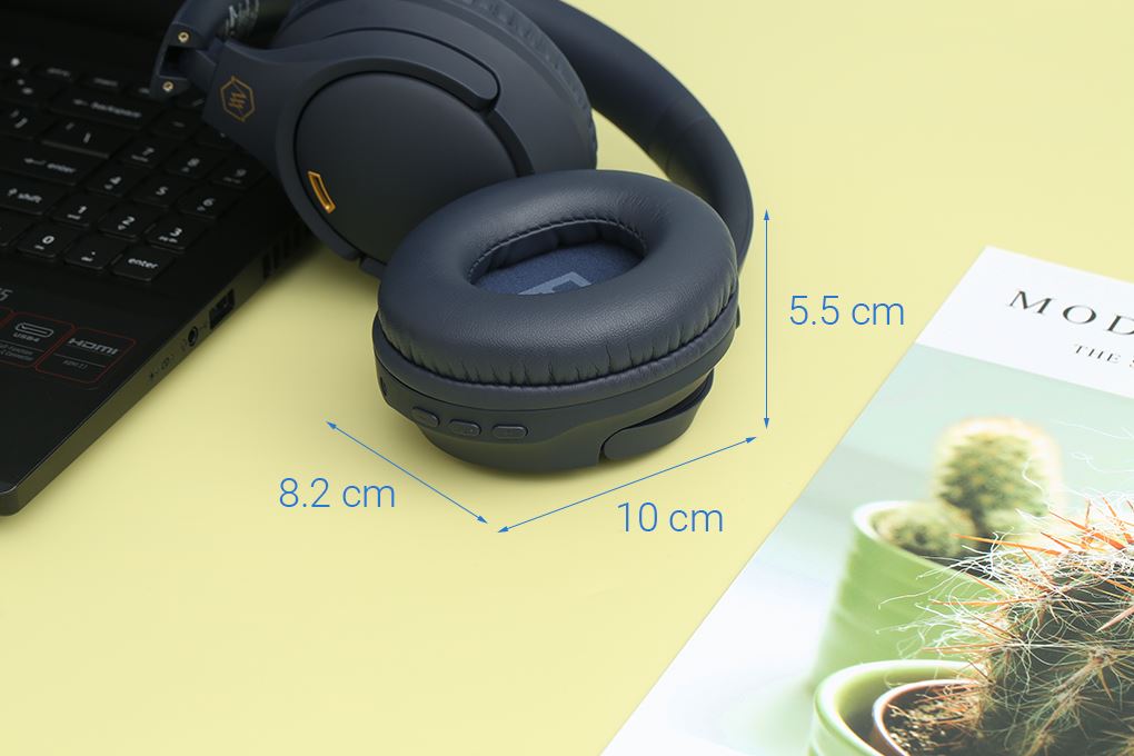 Tai nghe Bluetooth Chụp Tai Alpha Works Flex 680 Màu Xanh Dương