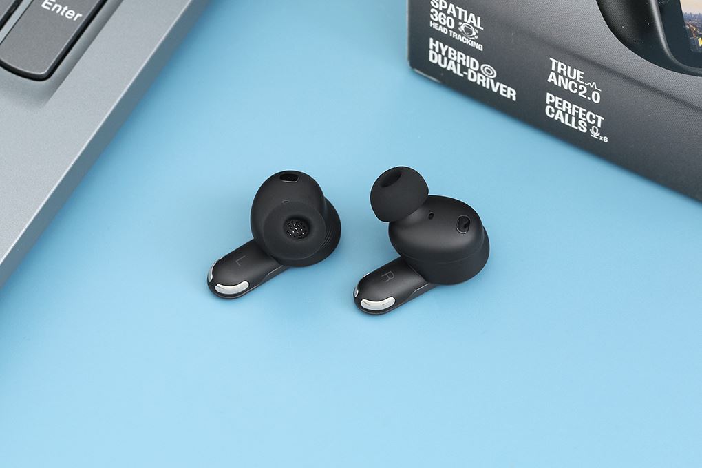 Tai nghe Bluetooth True Wireless JBL Tour Pro 3 Màu Đen