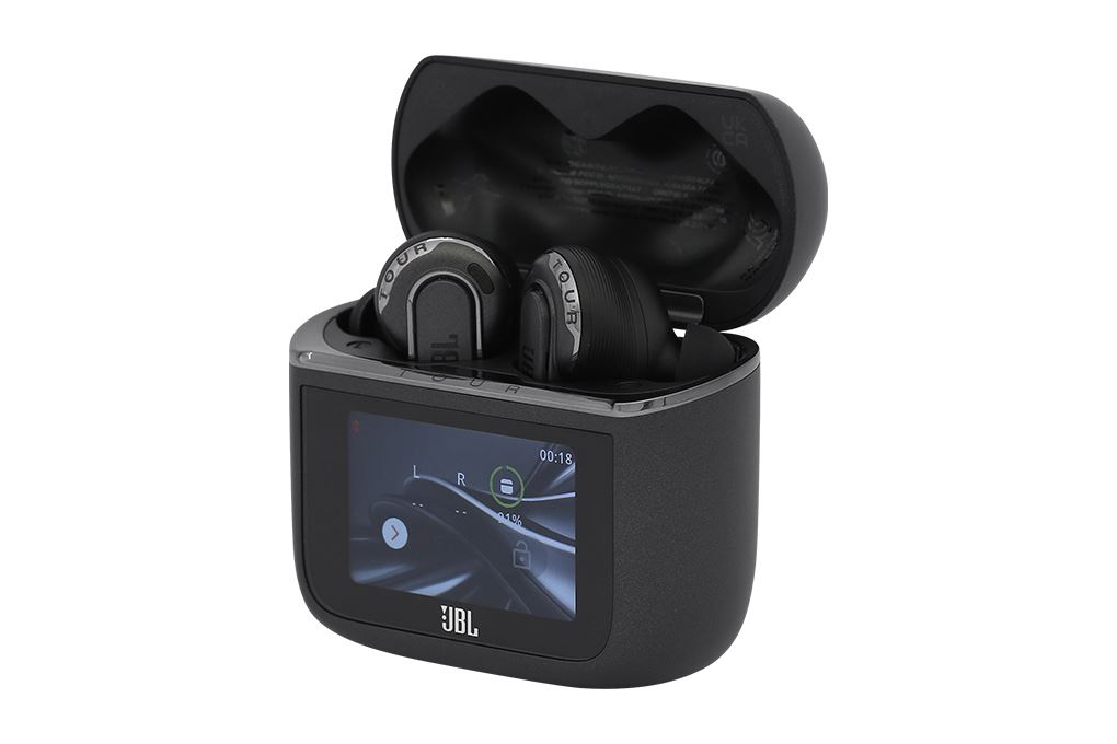 Tai nghe Bluetooth True Wireless JBL Tour Pro 3 Màu Đen