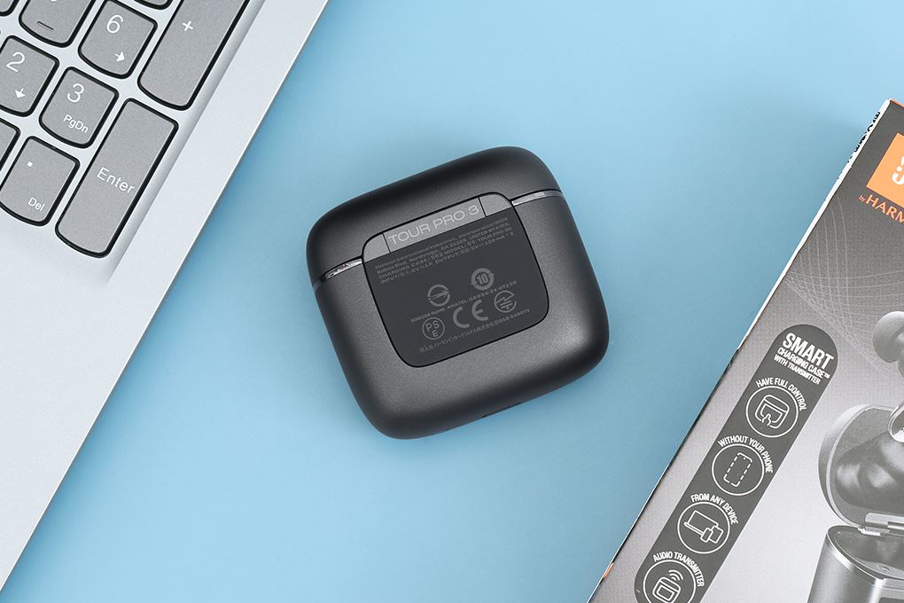 Tai nghe Bluetooth True Wireless JBL Tour Pro 3 Màu Đen