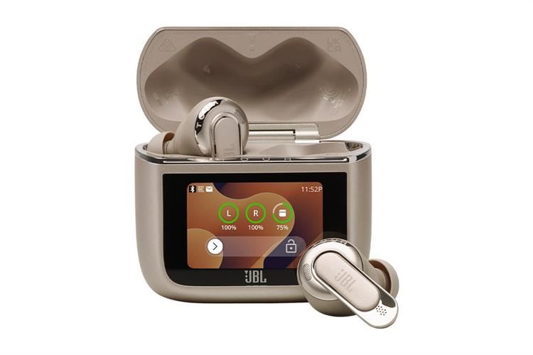 Tai nghe Bluetooth True Wireless JBL Tour Pro 3 Màu Kem