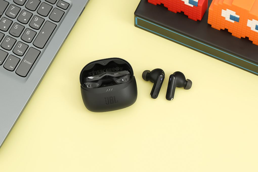 Tai nghe Bluetooth True Wireless JBL Tune Beam 2 Màu Đen