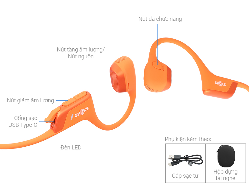 Tai nghe truyền xương Shokz OPENRUN PRO 2 Mini S821