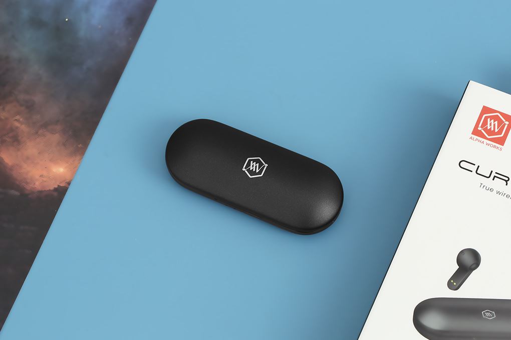 Tai nghe TWS Alpha Works AW-Curve 200 Màu Đen