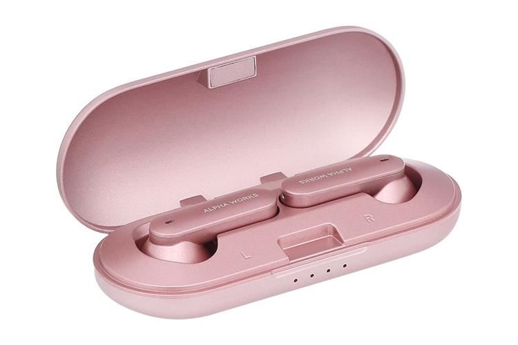 Tai nghe TWS Alpha Works AW-Curve 200 Màu Hồng