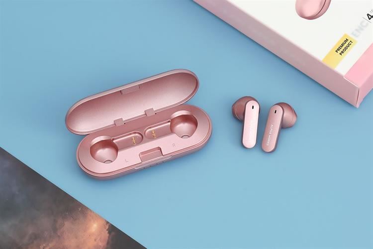 Tai nghe TWS Alpha Works AW-Curve 200 Màu Hồng