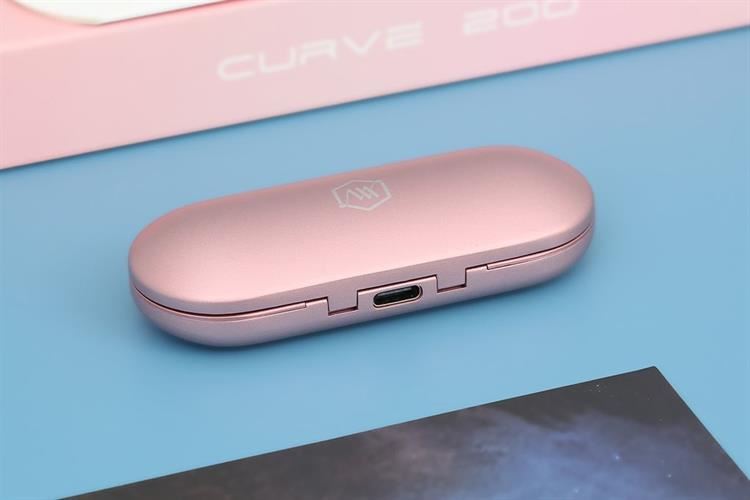 Tai nghe TWS Alpha Works AW-Curve 200 Màu Hồng