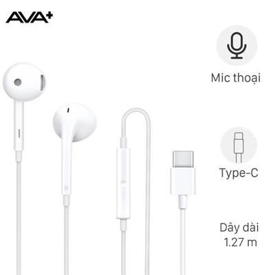 Tai nghe Có dây Type C AVA+ LiveBass E4