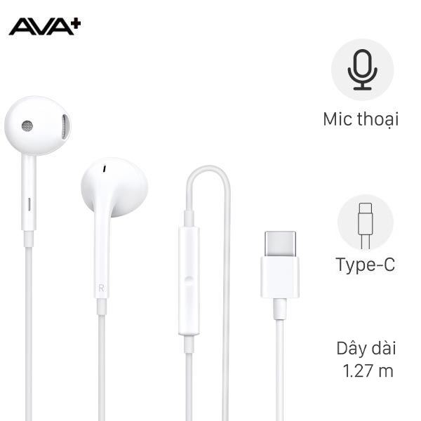 Tai nghe Có dây Type C AVA  LiveBass E4