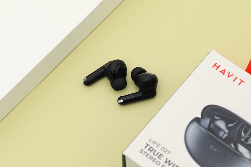 Tai nghe Bluetooth True Wireless Havit TW986 Màu Đen
