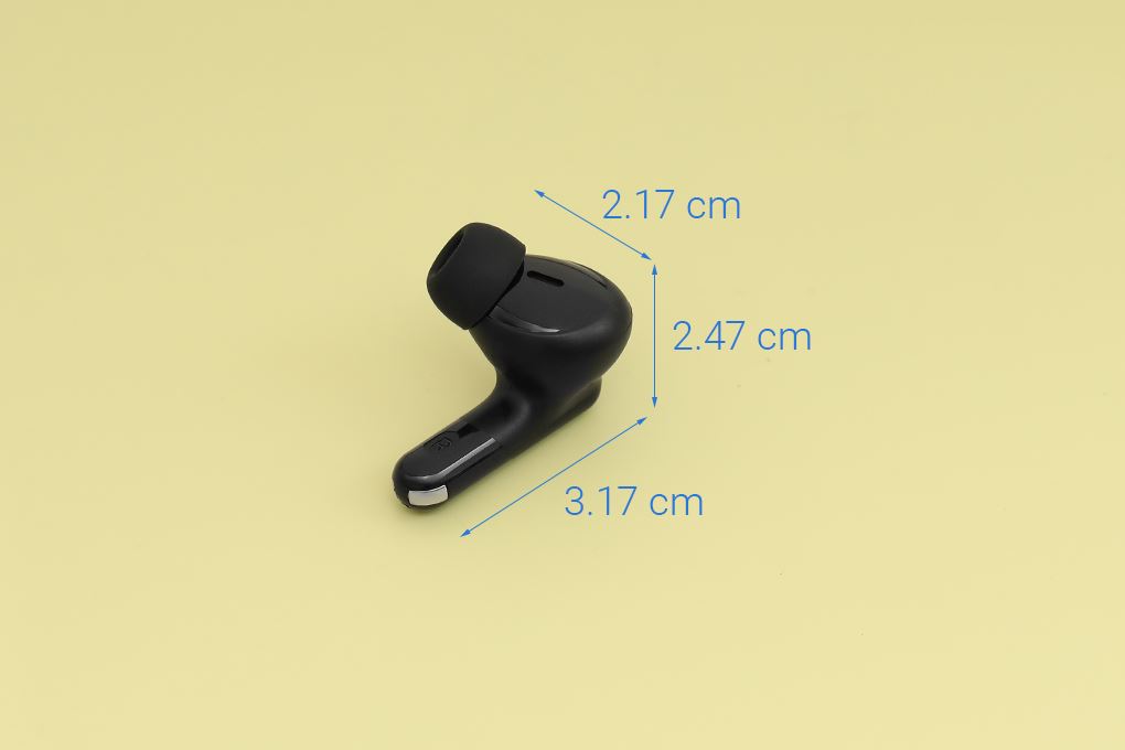 Tai nghe Bluetooth True Wireless Havit TW986 Màu Đen