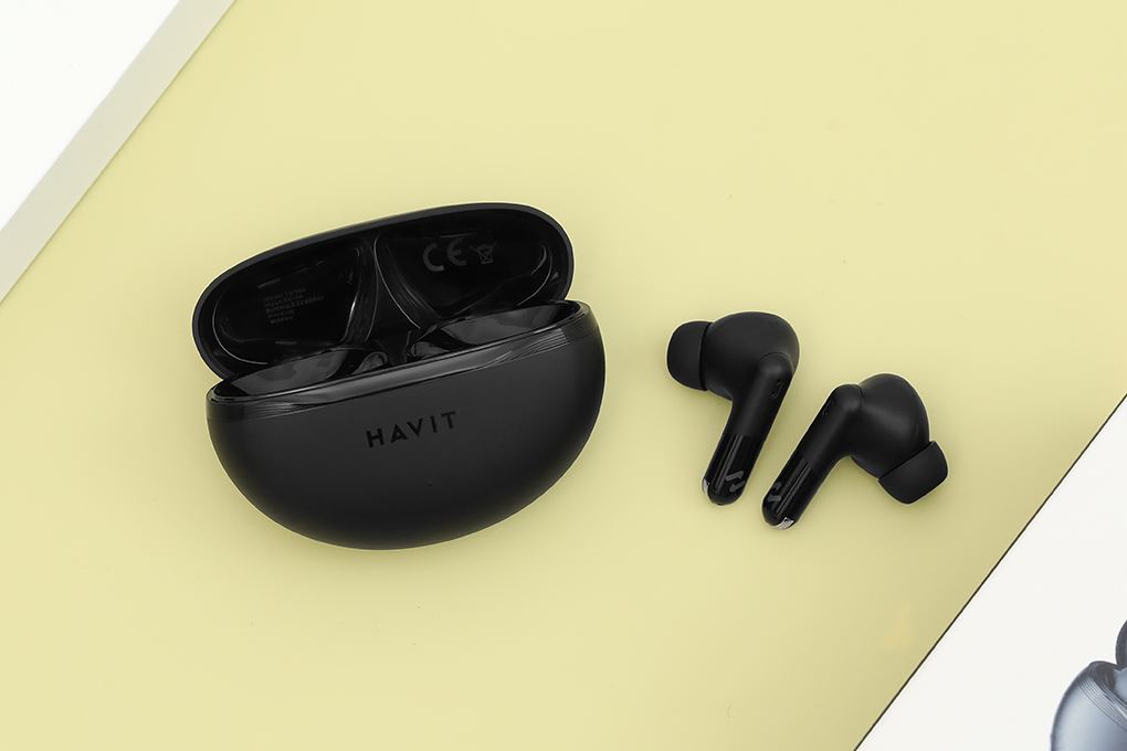 Tai nghe Bluetooth True Wireless Havit TW986 Màu Đen