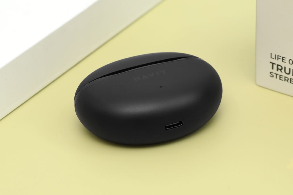 Tai nghe Bluetooth True Wireless Havit TW986 Màu Đen