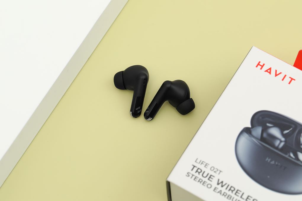 Tai nghe Bluetooth True Wireless Havit TW986 Màu Đen