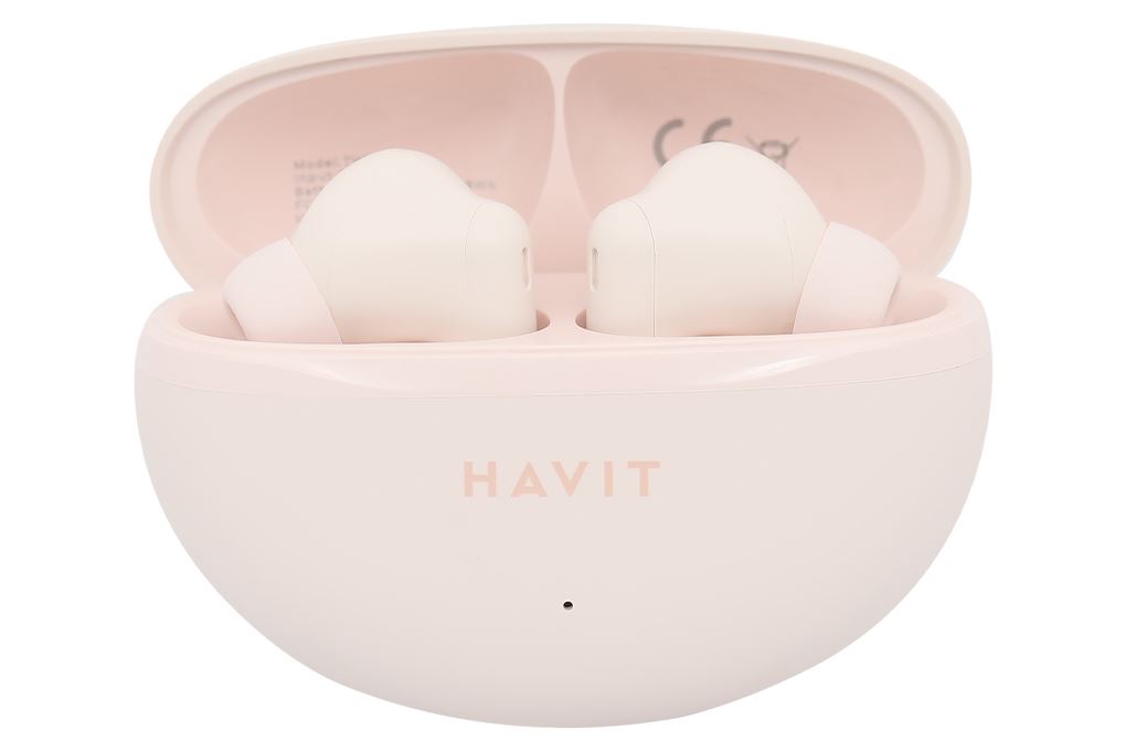 Tai nghe Bluetooth True Wireless Havit TW986 Màu Hồng