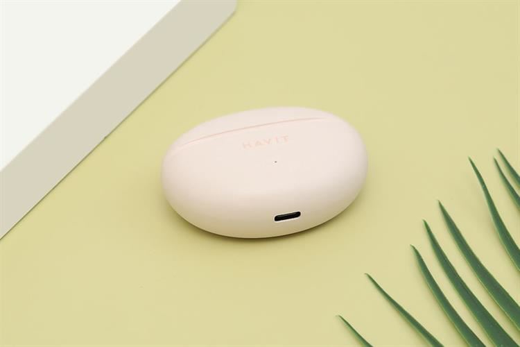 Tai nghe Bluetooth True Wireless Havit TW986 Màu Hồng