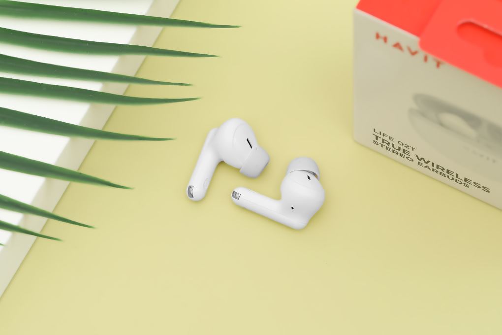 Tai nghe Bluetooth True Wireless Havit TW986 Màu Trắng