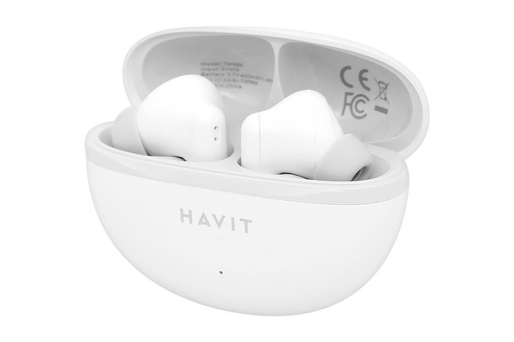 Tai nghe Bluetooth True Wireless Havit TW986 Màu Trắng