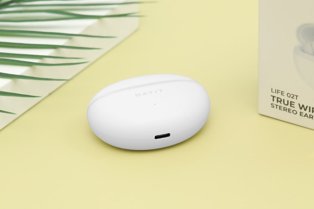 Tai nghe Bluetooth True Wireless Havit TW986 Màu Trắng