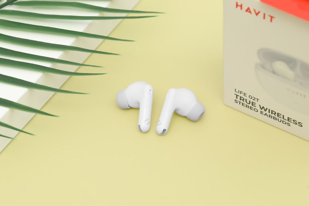 Tai nghe Bluetooth True Wireless Havit TW986 Màu Trắng
