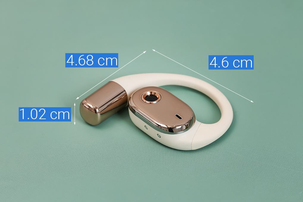 Tai nghe Open-Ear TWS AVA+ FreeGo OWS800 Màu Màu be