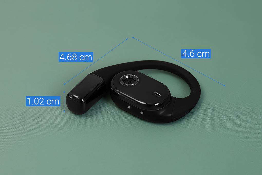 Tai nghe Open-Ear TWS AVA+ FreeGo OWS800 Màu Đen