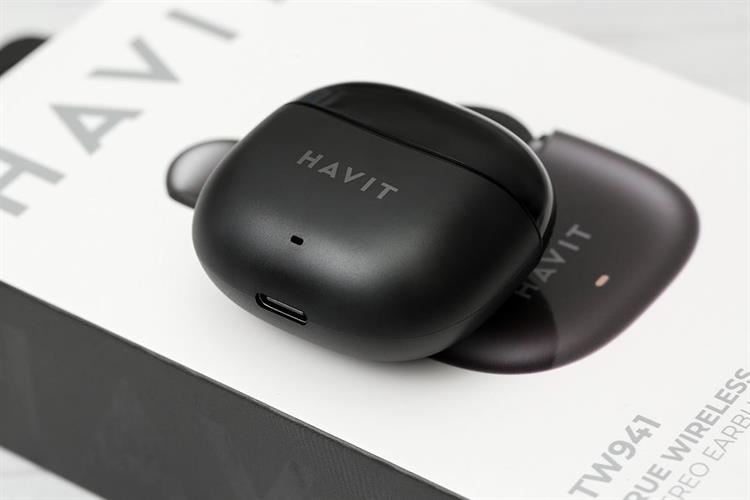 Tai nghe Bluetooth True Wireless Havit TW941 Màu Đen