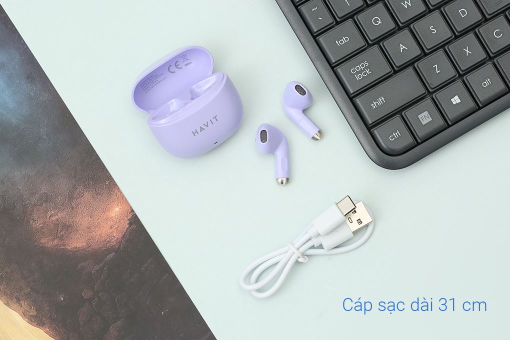 Tai nghe Bluetooth True Wireless Havit TW941 - 13