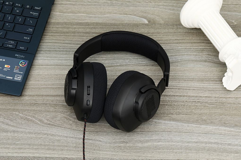 Tai nghe Chụp Tai Gaming JBL Quantum QTum100M2 Màu Đen