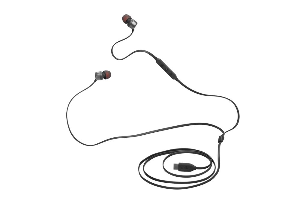 Tai nghe Có Dây Type C JBL T310C Màu Đen