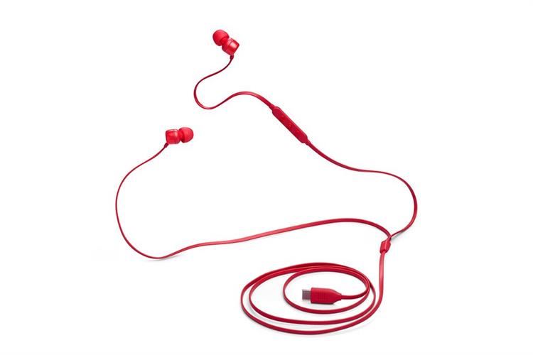 Tai nghe Có Dây Type C JBL T310C Màu Đỏ