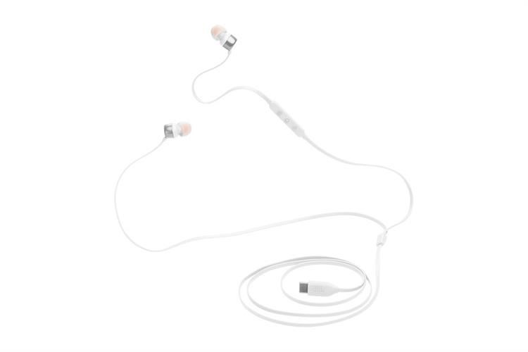 Tai nghe Có Dây Type C JBL T310C Màu Trắng