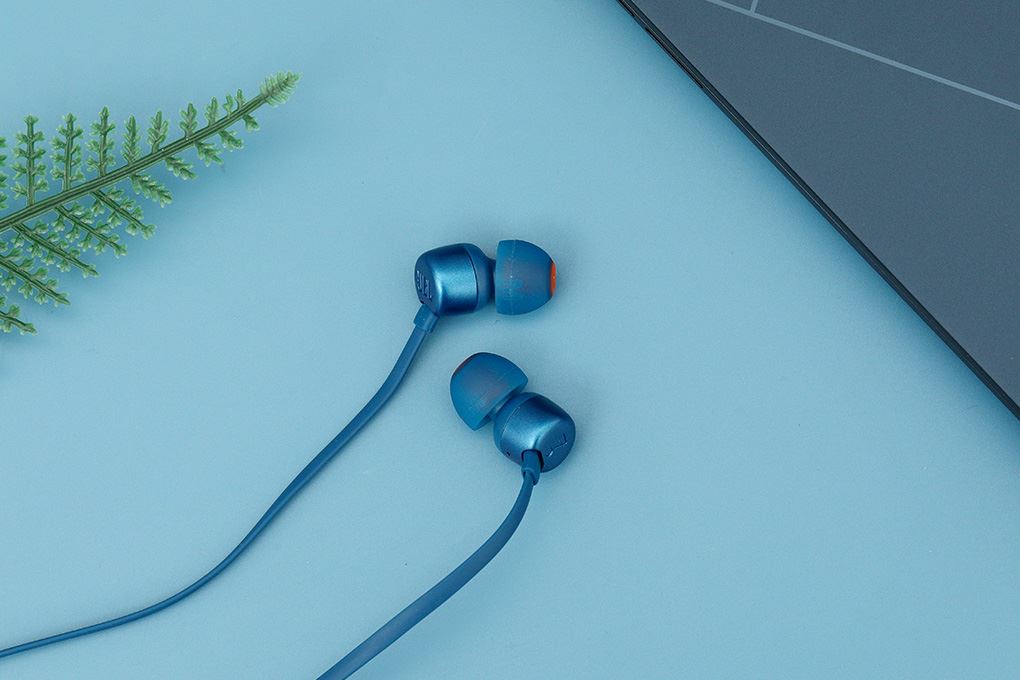 Tai nghe Có Dây Type C JBL T310C Màu Xanh Dương