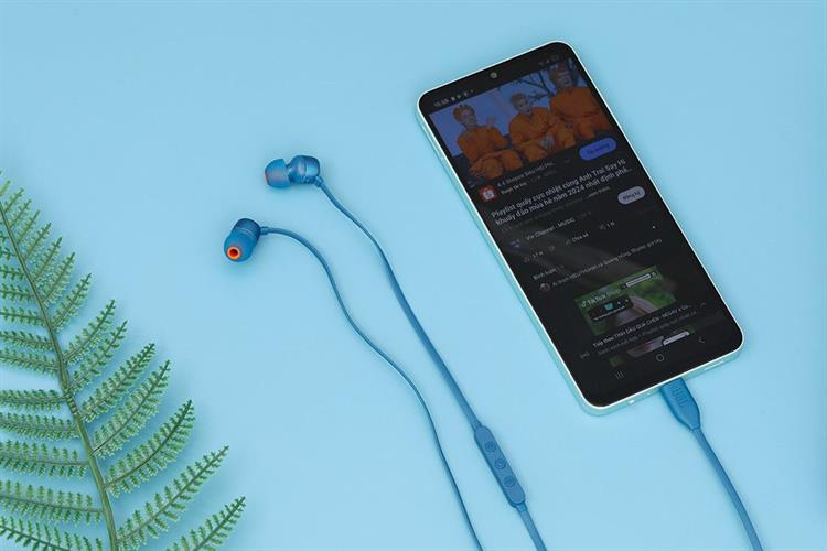 Tai nghe Có Dây Type C JBL T310C Màu Xanh Dương