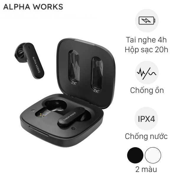 img Tai nghe Bluetooth True Wireless Alpha Works AW Curve 100