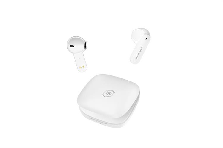 Tai nghe Bluetooth True Wireless Alpha Works AW Curve 100 Màu Trắng
