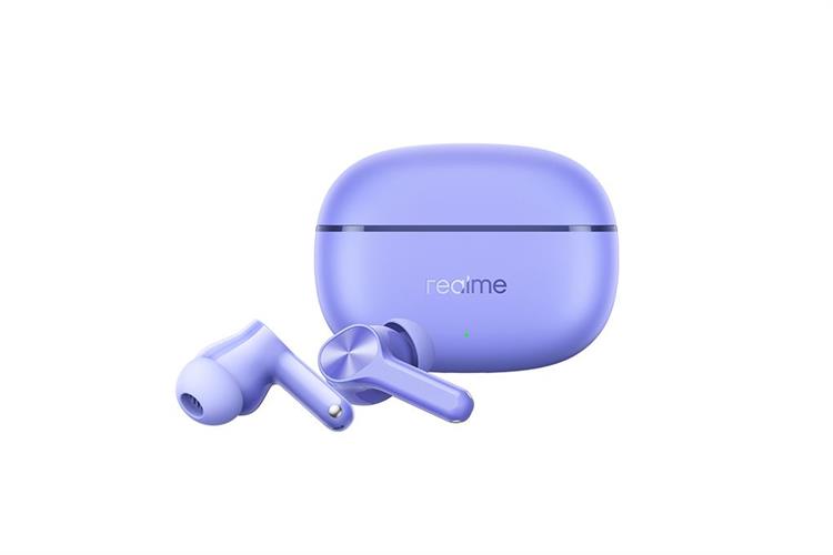 Tai nghe Bluetooth True Wireless realme Buds T200 Lite Màu Tím