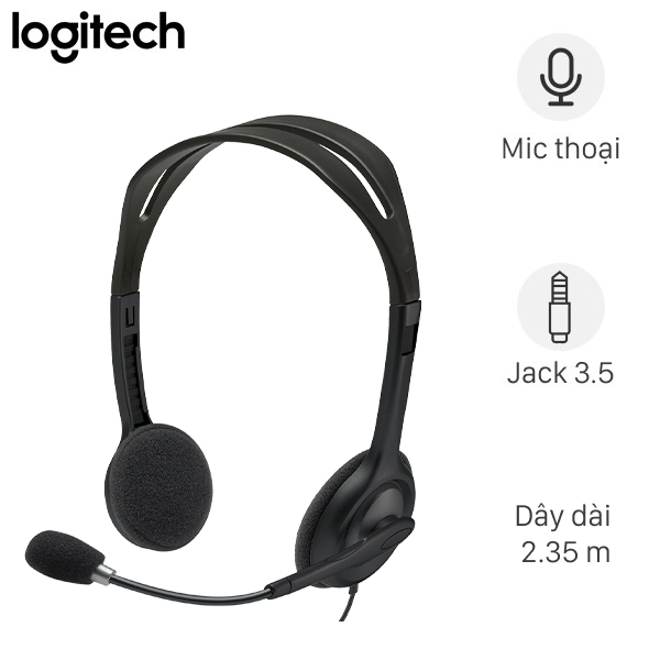 Tai nghe Chụp Tai Logitech H111