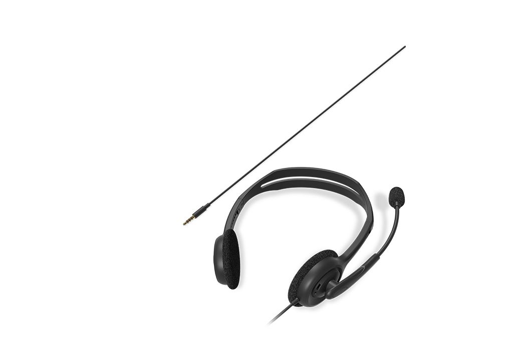 Tai nghe Chụp Tai Logitech H111 Màu Đen