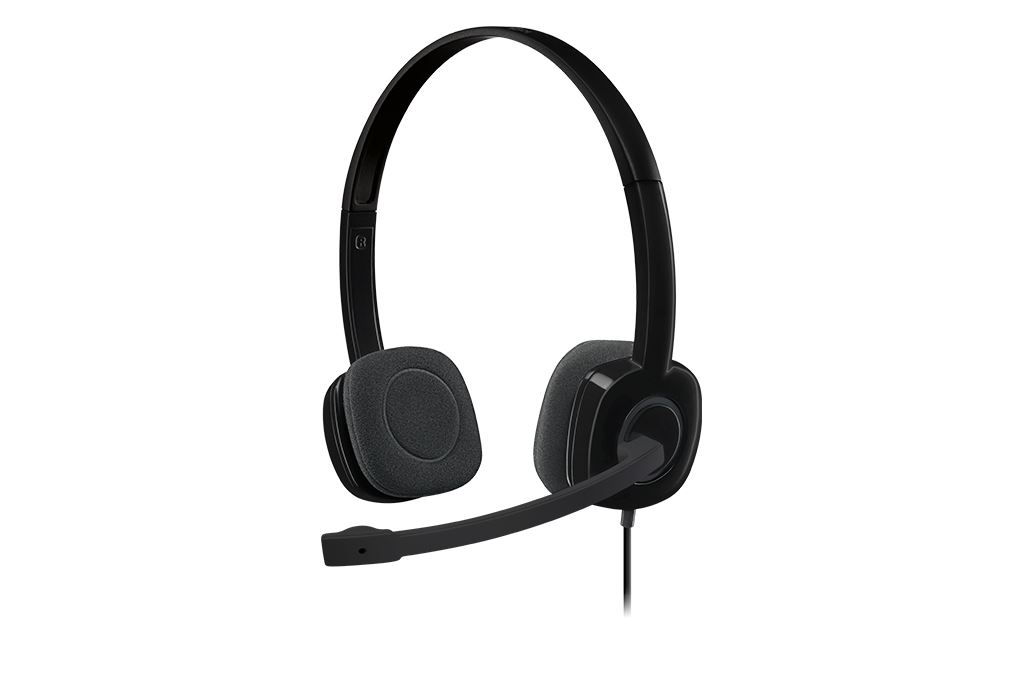 Tai nghe Chụp Tai Logitech H151 Màu Đen