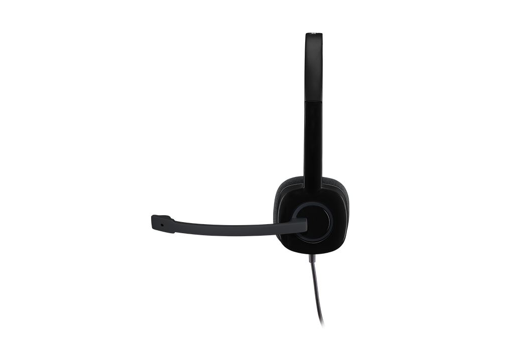 Tai nghe Chụp Tai Logitech H151 Màu Đen