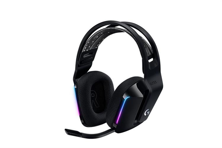 Tai nghe Chụp Tai Gaming Logitech G733 Màu Đen