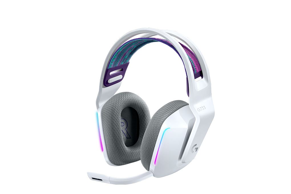 Tai nghe Chụp Tai Gaming Logitech G733 Màu Trắng