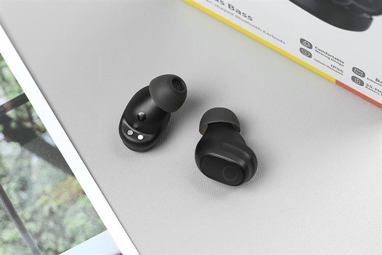 Tai nghe Bluetooth True Wireless Baseus Bass BD1 Màu Đen